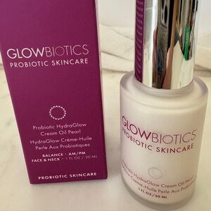 Glowbiotics Probiotic HydraGlow Cream Oil Pearl Brand New. Full Size